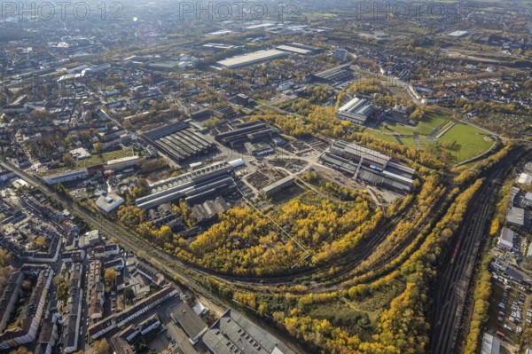 Westpark, Jahrhunderthalle Bochum, Kruppwerke, Bochum, Ruhr area, North Rhine-Westphalia, Germany,