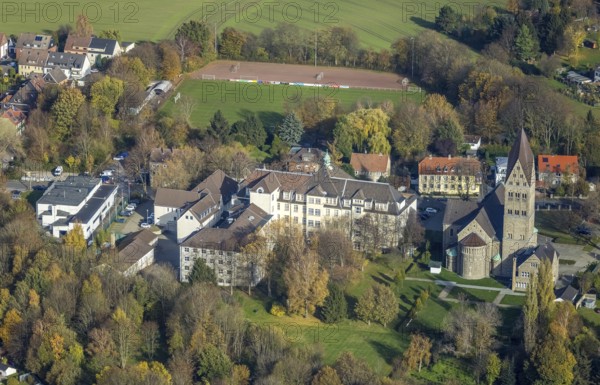 Maria-Hilf Hospital Vein Centre, Church of St. Elisabeth, Bergen, Bochum, Ruhr area, North