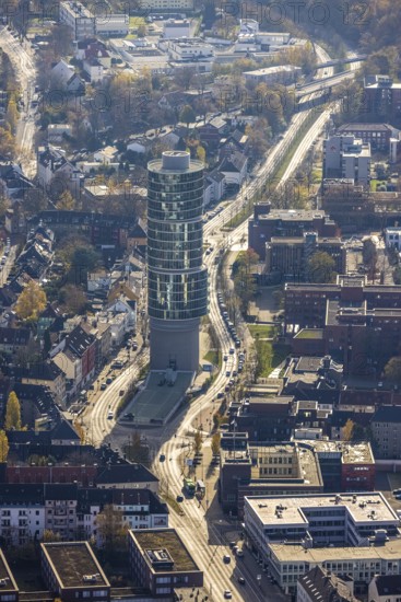 Office tower Exzenterhaus Bochum an der Universitätsstraße, Südinnenstadt, Bochum, Ruhr area, North