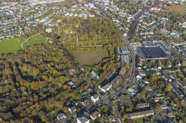 Palace gardens, Weitmar-Mark, Bochum, Ruhr area, North Rhine-Westphalia, Germany, DE, Europe,