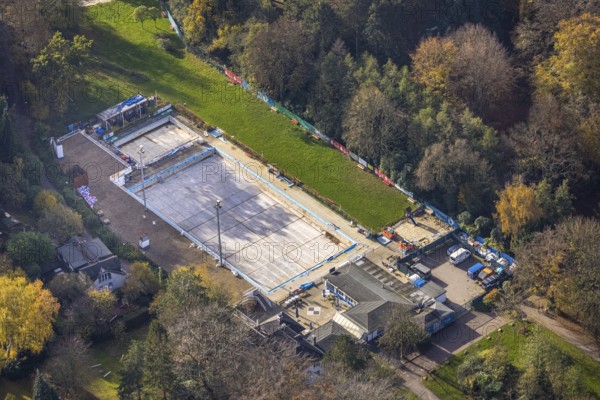 Renovation swimming pool Schwimmverein Blau-Weiß Bochum 1896, Am Wiesengrund, Weitmar, Bochum, Ruhr