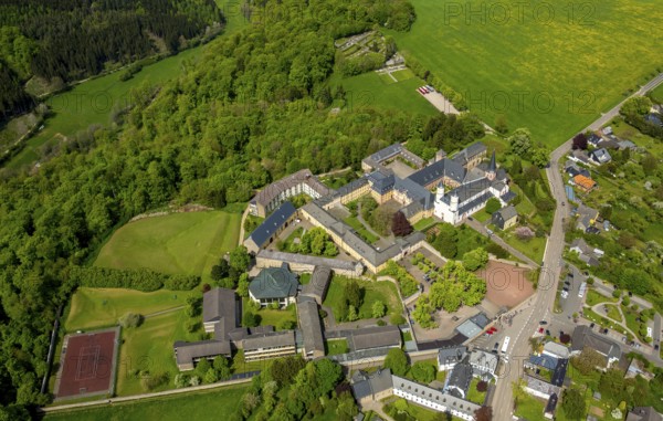 Steinfeld Monastery, monastery in Kall, Benedictine Abbey, Kall, Eifel, North Rhine-Westphalia,