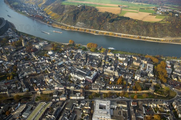 Old town of Andernach, Rhine valley, Rhine, city wall, medieval city wall, Andernach, Mayen-Koblenz
