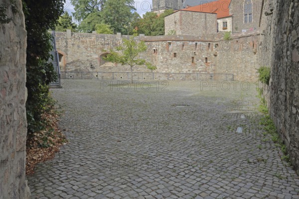 Medieval bastion Cleve with defence defence tower Cleve, city fortification, wall, Fürstenwall,