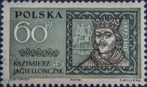 Casimir IV, Casimir Andrew Jagiellon, Kazimierz Andrzej Jagiellonczyk, (1427– 1492) was Grand Duke