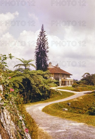 The Whittington Bungalow, built by Guthrie Company 1929, Fraser's Hill, Pahang, Malaya, Malaysia,