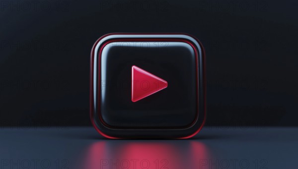 Continuous Stream Of Play Buttons: A Non-Stop Display Of The Play Button, Featuring A Repetition Of