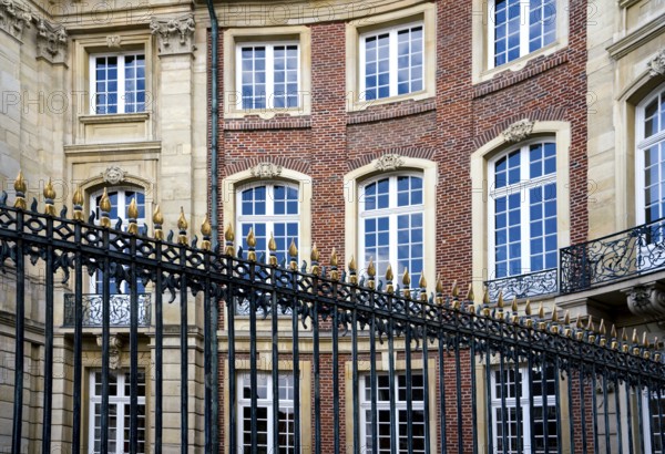 Erbdrostenhof, built between 1753 and 1757 by Johann Conrad Schlaun, Münster, North