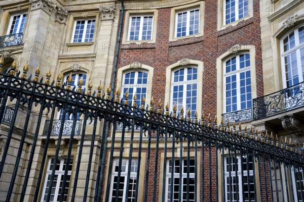 Erbdrostenhof, built between 1753 and 1757 by Johann Conrad Schlaun, Münster, North