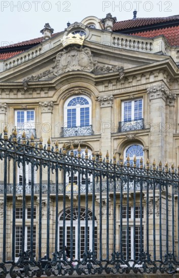 Erbdrostenhof, built between 1753 and 1757 by Johann Conrad Schlaun, Münster, North