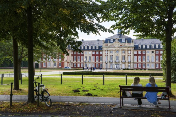 Prince Bishop's Castle, Fürstbischöflichen Schloss, Westphalian Wilhelms University, Münster, North