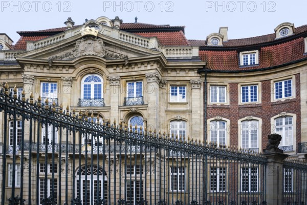 Erbdrostenhof, built between 1753 and 1757 by Johann Conrad Schlaun, Münster, North