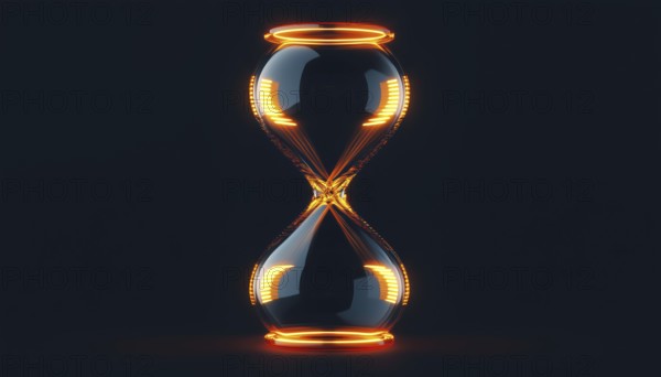 Hourglass Overlapping Overlay Logo. This Design Features An Hourglass Shape With Overlapping Layers