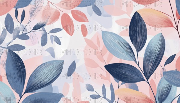 Hand Drawn Doodle Floral Plants: A Creative Abstract Art Pattern For Wall Decoration, Postcard,