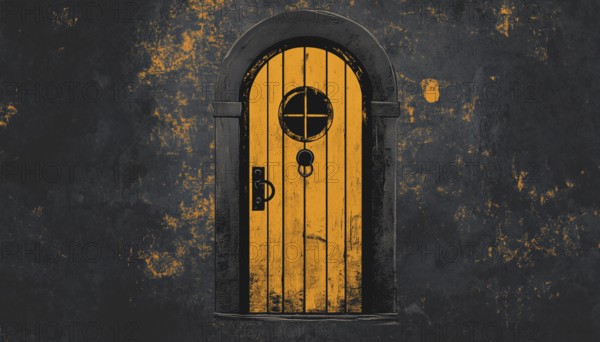 Vintage Logo Design For A Hipster Niche Door Featuring A Unique And Stylish Design That Captures