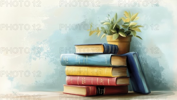 Celebrate World Book Day On April 23 With A Variety Of Materials: Posters, Flyers, Greeting Cards,