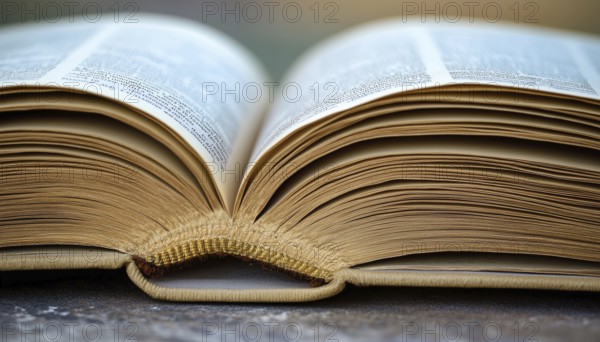 Close-Up Of Pages In An Open Book: A Detailed View Of The Contents Within The Book, Showcasing The