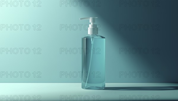 Alcohol Gel Hand Sanitizer Pump Bottle - Hygienic Washing Gel For Clean Hands, Effective And
