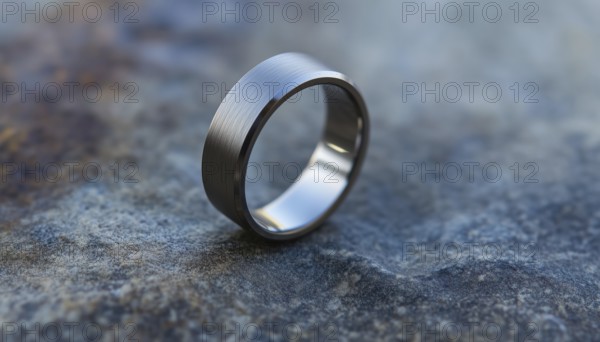 Stylish Titanium Men'S Wedding Ring - Durable And Modern Wedding Band For Him With A Sleek Finish