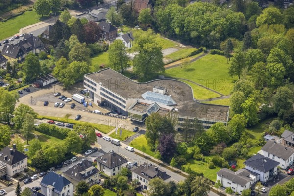 Aerial view, Best Western Plus Parkhotel Velbert, Velbert, Ruhr area, North Rhine-Westphalia,