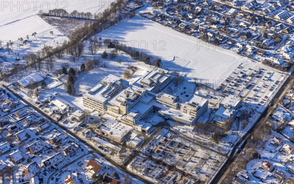 Aerial photo, Klinikum Soest, Soest, Soester Börde, North Rhine-Westphalia, Germany, Soester,