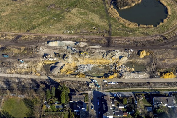 Aerial view, Former racecourse becomes a residential neighbourhood, Project Living by the lake at