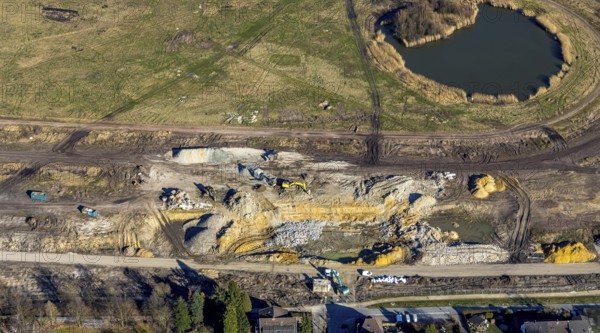 Aerial view, Former racecourse becomes a residential neighbourhood, Project Living by the lake at