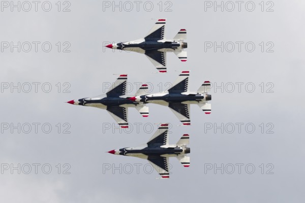 Aviation, USAF fighter jets at an air show, Mirabel, Province of Quebec, Canada