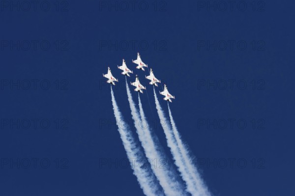 Aviation, USAF fighter jets at an air show, Mirabel, Province of Quebec, Canada