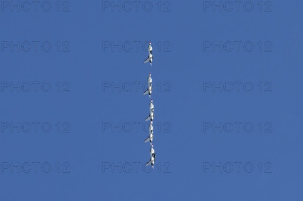 Aviation, USAF fighter jets at an air show, Mirabel, Province of Quebec, Canada