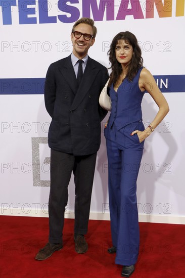 Marie Nasemann and Sebastian Tigges arriving at the Bertelsmann Summer Party 2025 at the