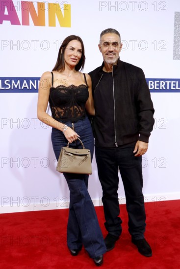 Bushido and his woman Anna-Maria Ferchichi arriving at the Bertelsmann Summer Party 2025 at the