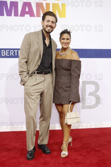 Christian Wackert and Steffi Brungs arriving at the Bertelsmann Summer Party 2025 at the