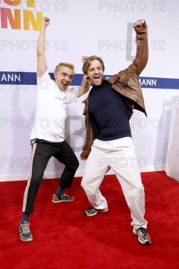 Ivo Kortlang and Timur Bartels arriving at the Bertelsmann Summer Party 2025 at the Bertelsmann