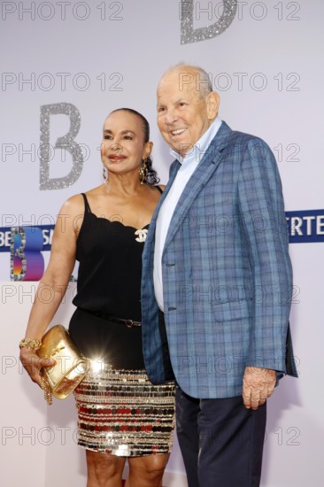 Wilfried and Jochi Sauerland arriving at the Bertelsmann Summer Party 2025 at the Bertelsmann