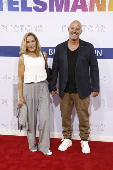 Detlev and Nicole Stevens arriving at the Bertelsmann Summer Party 2025 at the Bertelsmann