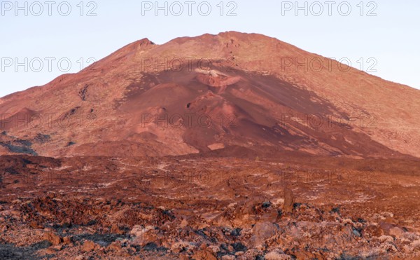Scenery around Mirador de las Narices del Teide at Tenerife in the Canary Islands in Spain at