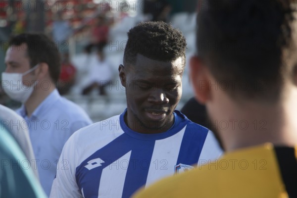 Football for the disabled amputees. The final match of amputee football between Sahinbey Belediye