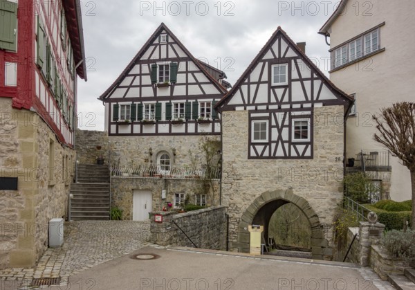 Impression of a idyllic town named Vellberg in Southern Germany