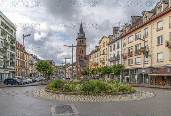 Impression of Saint-Die-des-Vosges, a commune in the Vosges department, Grand Est, northeastern