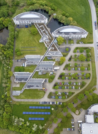 Aerial view, IWG Innovationszentrum Wiesenbusch Gladbeck, Gewerbepark Am Wiesenbusch, Rentfort,