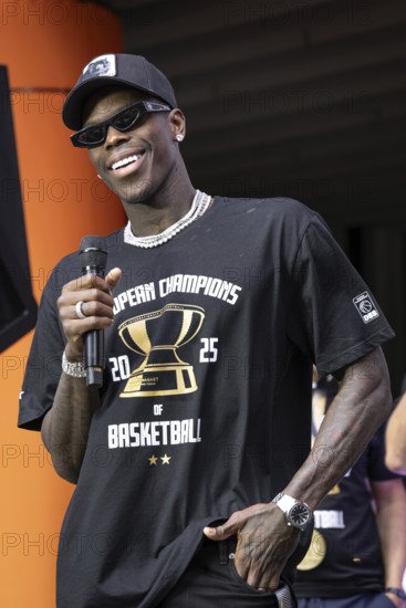 After winning the European Basketball Championship on 14 September 2025 in Riga Latvia with an