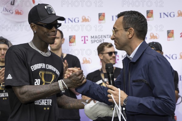 After winning the European Basketball Championship on 14 September 2025 in Riga Latvia with an