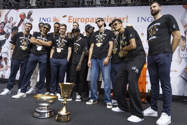 After winning the European Basketball Championship on 14 September 2025 in Riga Latvia with an
