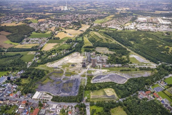 Aerial view, CreativRevier Heinrich Robert, former Ost Heinrich Robert mine, Kissinger Höhe 2 /