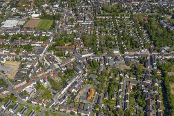 Aerial view, supplementary location retail centre, Bochumer Straße, Wissenschaftspark Gelsenkirchen