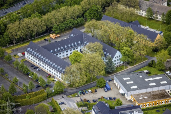 Aerial photo, Turkish Consulate General Essen, Essen-Kray, Essen, Ruhr area, North