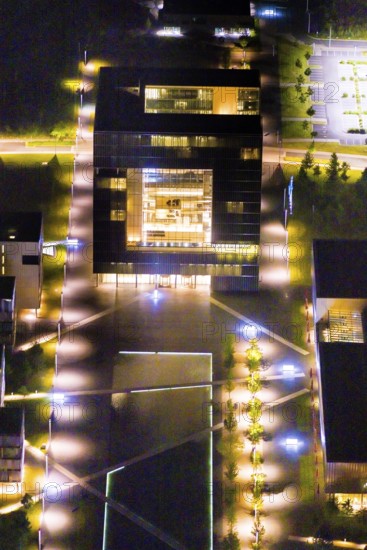 Aerial view, thyssenkrupp Quarter, Altendorf, Essen, Ruhr area, North Rhine-Westphalia, Germany,