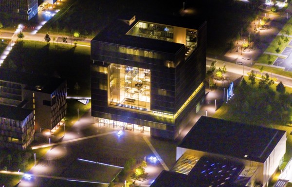 Aerial view, thyssenkrupp Quarter, Altendorf, Essen, Ruhr area, North Rhine-Westphalia, Germany,