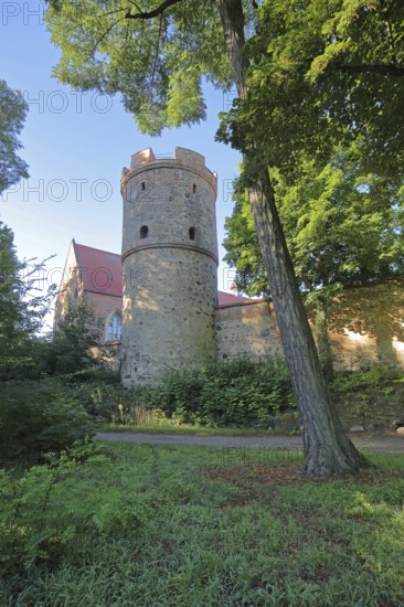 Copernicus Observatory and defence defence tower of the former town wall, Francisceum, Zerbst,